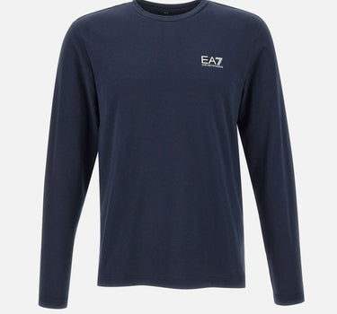 EA7 Maglia in cotone BLUE Uomo 