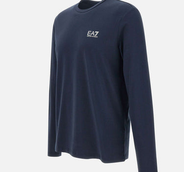EA7 Maglia in cotone BLUE Uomo 