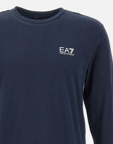 EA7 Maglia in cotone BLUE Uomo 