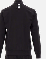 EA7 Completo due pezzi tuta in cotone BLACK Uomo 