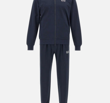 EA7 Completo tuta in cotone BLUE Uomo 