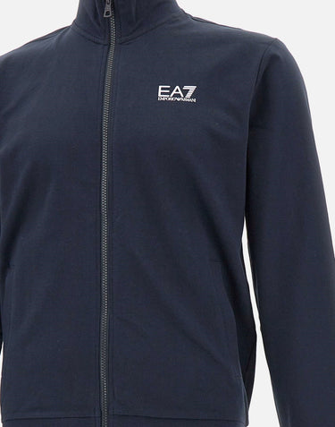 EA7 Completo tuta in cotone BLUE Uomo 