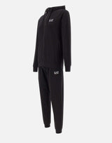 EA7 Completo tuta in cotone BLACK Uomo 