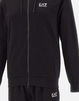 EA7 Completo tuta in cotone BLACK Uomo 