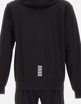 EA7 Completo tuta in cotone BLACK Uomo 