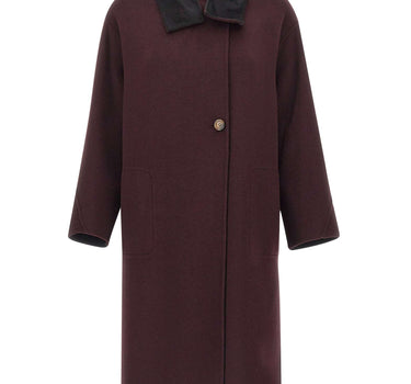 ELENA MIRO' Cappotto in double misto lana RED Donna 