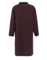 ELENA MIRO' Cappotto in double misto lana RED Donna 