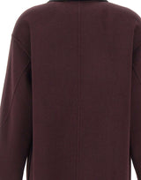 ELENA MIRO' Cappotto in double misto lana RED Donna 