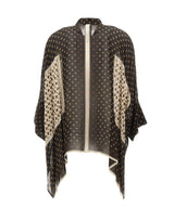 ELENA MIRO' Blusa in georgette stampata BROWN Donna 
