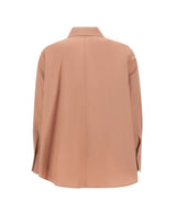 ELENA MIRO' Camicia in cotone con ricamo gioiello Pink Donna 