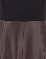 ELENA MIRO' Abito in ecopelle smanicato RED Donna 