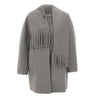 ELENA MIRO' Giacca in misto lana con sciarpa GREY Donna 