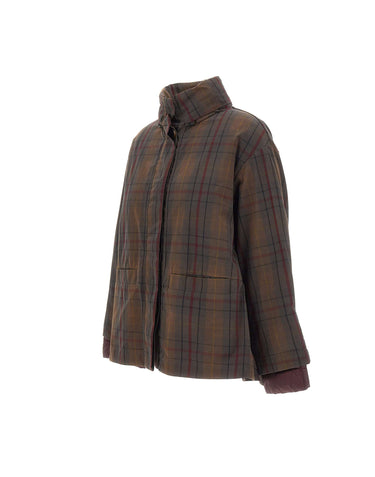 ELENA MIRO' Trench in cotone cerato MULTICOLOR Donna 