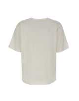 ELENA MIRO' T-shirt con logo gioiello WHITE Donna 