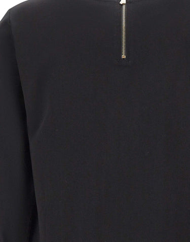 ELENA MIRO' T-Shirt in cotone con paillettes BLACK Donna 
