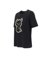 ELENA MIRO' T-Shirt con strass BLACK Donna 