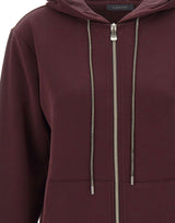 ELENA MIRO' Felpa in tessuto scuba RED Donna 