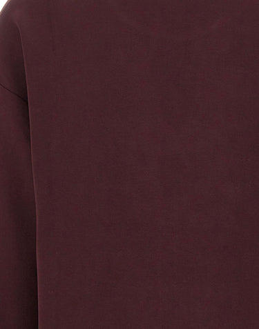 ELENA MIRO' Felpa con logo di strass RED Donna 