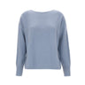ELENA MIRO' Maglia in lana Light Blue Donna 