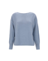ELENA MIRO' Maglia in lana Light Blue Donna 