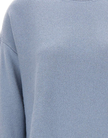 ELENA MIRO' Maglia in lana Light Blue Donna 