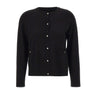 ELENA MIRO' Cardigan in misto viscosa BLACK Donna 