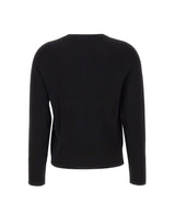 ELENA MIRO' Cardigan in misto viscosa BLACK Donna 