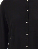 ELENA MIRO' Cardigan in misto viscosa BLACK Donna 