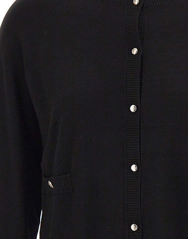 ELENA MIRO' Cardigan in misto viscosa BLACK Donna 