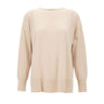 ELENA MIRO' Maglia in misto viscosa BEIGE Donna 