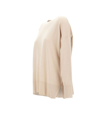 ELENA MIRO' Maglia in misto viscosa BEIGE Donna 