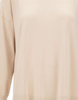 ELENA MIRO' Maglia in misto viscosa BEIGE Donna 