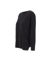 ELENA MIRO' Maglia in misto viscosa BLACK Donna 