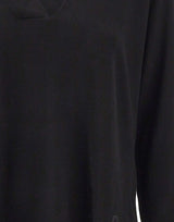 ELENA MIRO' Maglia con scollo a V BLACK Donna 