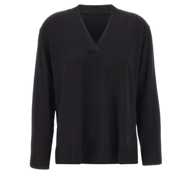 ELENA MIRO' Maglia con scollo a V BLACK Donna 