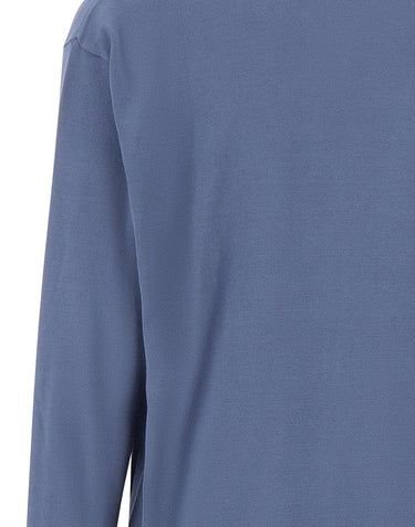 ELENA MIRO' Maglia con scollo a V Light Blue Donna 
