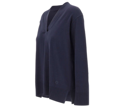 ELENA MIRO' Maglia con scollo a V BLUE Donna 
