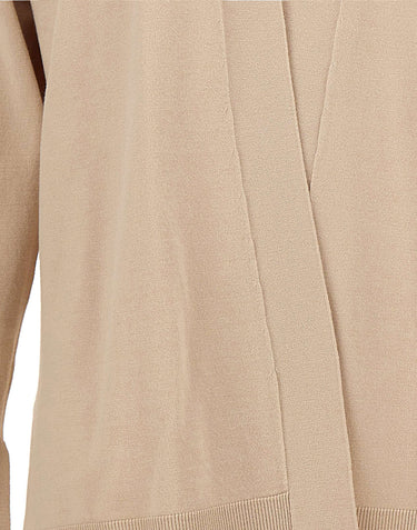ELENA MIRO' Cardigan aperto in misto viscosa BEIGE Donna 