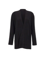 ELENA MIRO' Cardigan aperto in misto viscosa BLACK Donna 