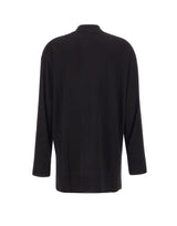 ELENA MIRO' Cardigan aperto in misto viscosa BLACK Donna 