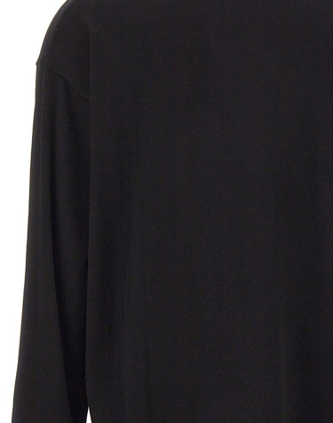 ELENA MIRO' Cardigan aperto in misto viscosa BLACK Donna 
