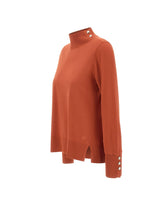 ELENA MIRO' Maglia con bottoni ORANGE Donna 