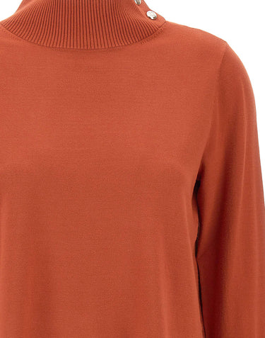 ELENA MIRO' Maglia con bottoni ORANGE Donna 
