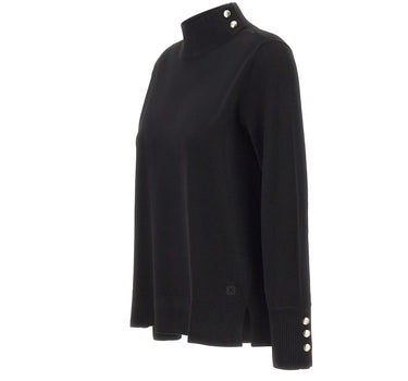 ELENA MIRO' Maglia con bottoni BLACK Donna 