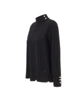 ELENA MIRO' Maglia con bottoni BLACK Donna 
