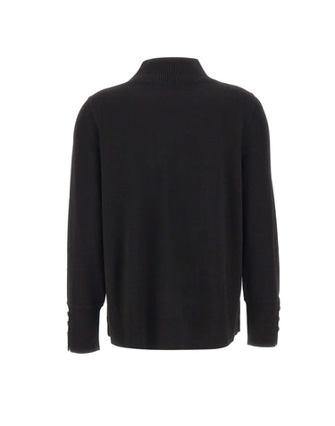 ELENA MIRO' Maglia con bottoni BLACK Donna 