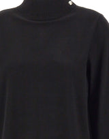 ELENA MIRO' Maglia con bottoni BLACK Donna 