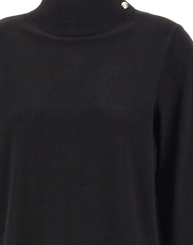 ELENA MIRO' Maglia con bottoni BLACK Donna 