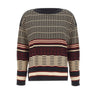 ELENA MIRO' Maglia con motivo geometrico MULTICOLOR Donna 