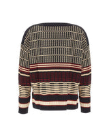 ELENA MIRO' Maglia con motivo geometrico MULTICOLOR Donna 